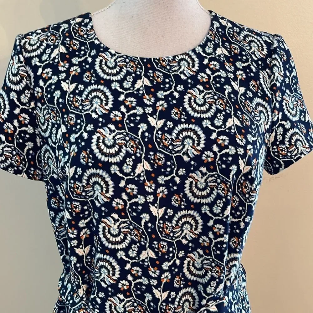 J. Crew Short Sleeve Dress
